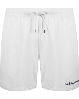 Ralph Lauren Traveller Swim Shorts - White