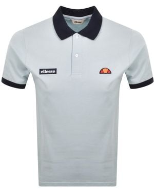 Ellesse Lessepsia Polo T Shirt Light - Blue