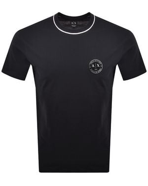 ARMANI EXCHANGE T Shirt Deep - Black