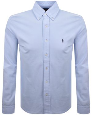 Ralph Lauren Featherweight Mesh Shirt - Blue