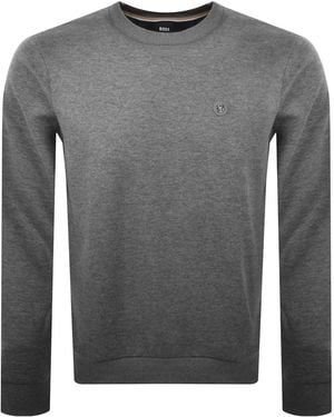 BOSS BUSINESS Boss C Sharpe 01 Sweatshirt Marl - Grey