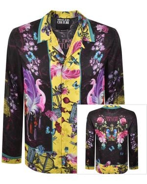 Versace Jeans Couture Couture Multi Color Shirt - Blue