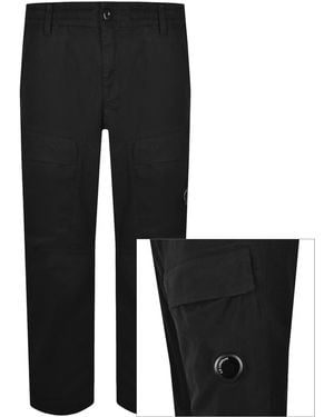 C.P. Company Cp Company Cargo Trousers - Black
