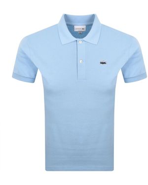 Lacoste Landscape Croc T Shirt - Blue
