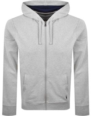 Ralph Lauren Full Zip Hoodie Heather - Grey