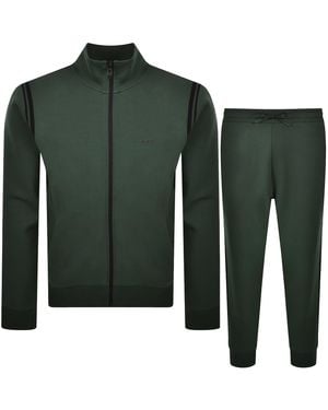 BOSS Boss Full Zip Tracksuit Set - Green