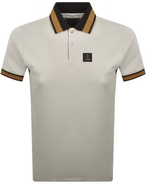 Luke 1977 Makati Polo T Shirt Ice - Grey