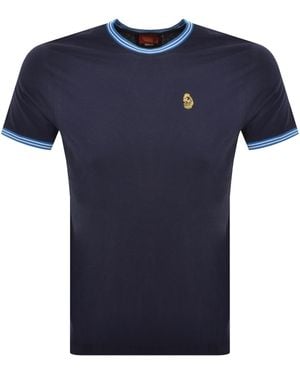 Luke 1977 Looper Tipped T Shirt - Blue