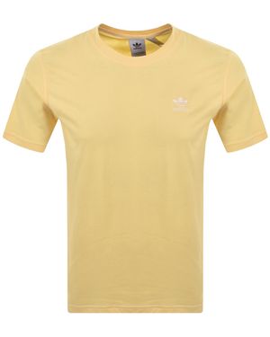 adidas Originals Trefoil T Shirt - Yellow