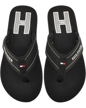 Tommy Hilfiger Flip Flops - Black