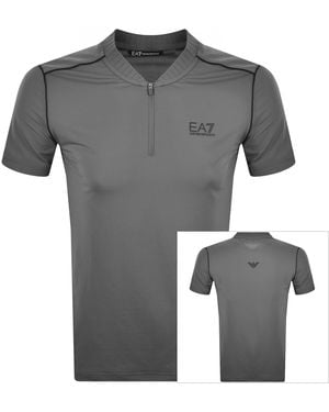 EA7 Emporio Armani Training T Shirt - Grey