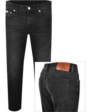 Calvin Klein Jeans Slim Taper Jeans - Black
