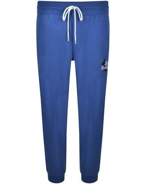 True Religion Script Horseshoe Joggers - Blue