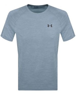 Under Armour Tech Textured T Shirt - Blue