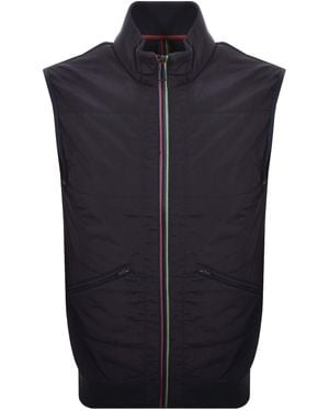 Paul Smith Mix Media Gilet - Blue