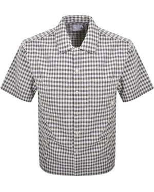 Farah Farah Kegan Short Sleeve Shirt - Gray