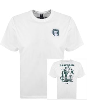 The North Face Barista Relaxed Fit T Shirt - White