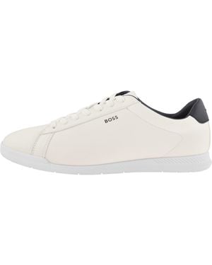 BOSS BUSINESS Boss Nitan Trainers - White