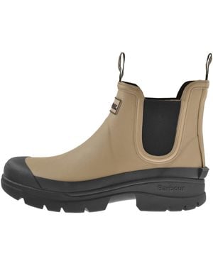 Barbour Nimbus Short Wellington Boots - Brown