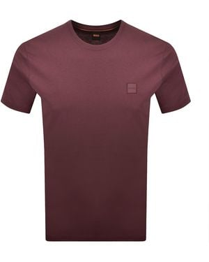 BOSS Boss Tales T Shirt - Purple