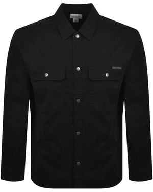 Calvin Klein Jeans Utility Relaxed Overshirt - Black