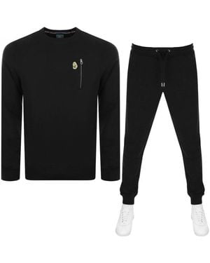 Luke 1977 Paris And Rome Tracksuit - Black