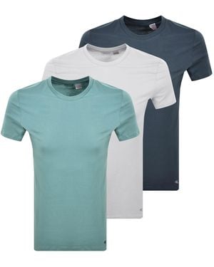 Calvin Klein 3 Pack T Shirts - Blue