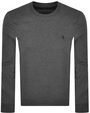 Ralph Lauren Long Sleeved T Shirt - Grey
