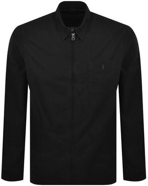 Ralph Lauren Logo Overshirt - Black