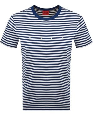HUGO Demptee T Shirt - Blue