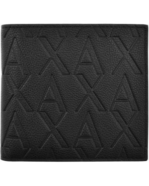 ARMANI EXCHANGE Bifold Logo Wallet - Black