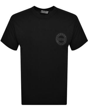 Versace Jeans Couture Couture Logo T Shirt - Black