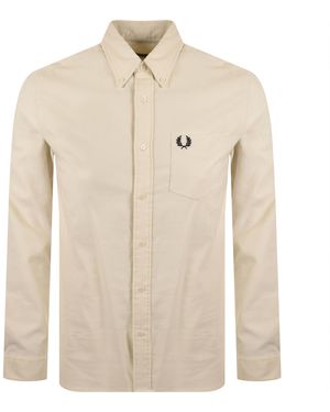 Fred Perry Needle Corduroy Shirt - Natural