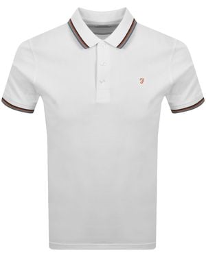 Farah Farah Elton Polo T Shirt - Grey
