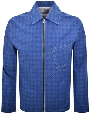 Paul Smith Relaxed Fit Overshirt - Blue