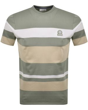 Sandbanks Stripe T Shirt - Grey
