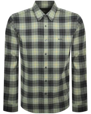 BOSS Boss Rickert Regular Fit Shirt - Green