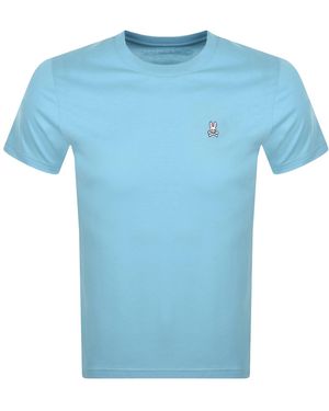 Psycho Bunny Classic Crew Neck T Shirt - Blue
