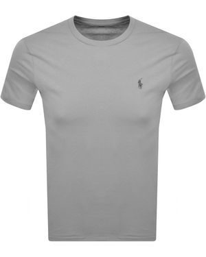 Ralph Lauren Crew Neck Slim Fit T Shirt - Grey