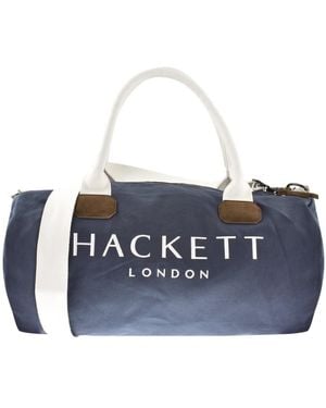 Hackett London Duffle Bag - Blue