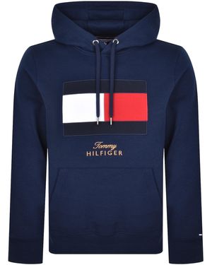 Tommy Hilfiger Gifting Flag Hoodie - Blue