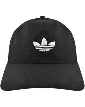 adidas Originals Trefoil Baseball Cap - Black