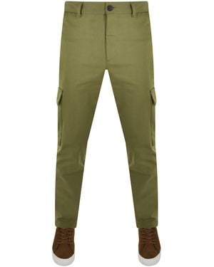 BOSS BUSINESS Boss P Kaiton Cargo Slim Fit Trousers - Green
