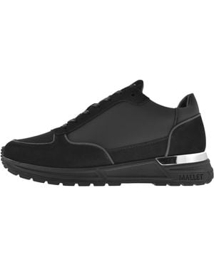 Mallet Popham Lite Trainers - Black