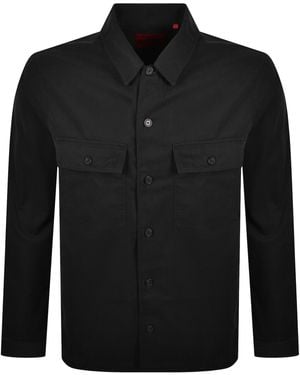HUGO Epoldo Overshirt Jacket - Black