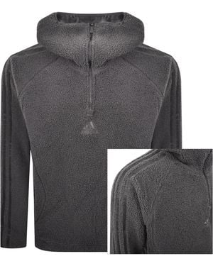 adidas Originals Borg Teamgeist Hoodie - Grey