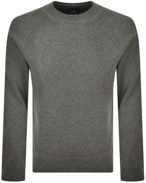Paul Smith Crew Neck Knit Sweater - Gray