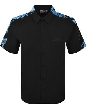 Versace Jeans Couture Couture Contrast Print Shirt - Black