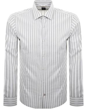 BOSS BUSINESS Boss C Joe Kent Shirt - White