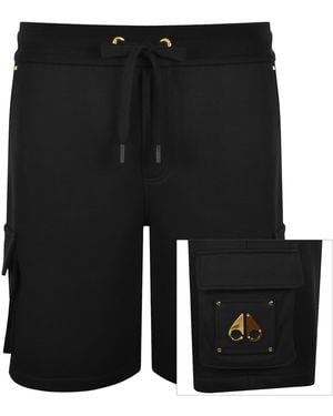 Moose Knuckles Hartsfield Cargo Shorts - Black